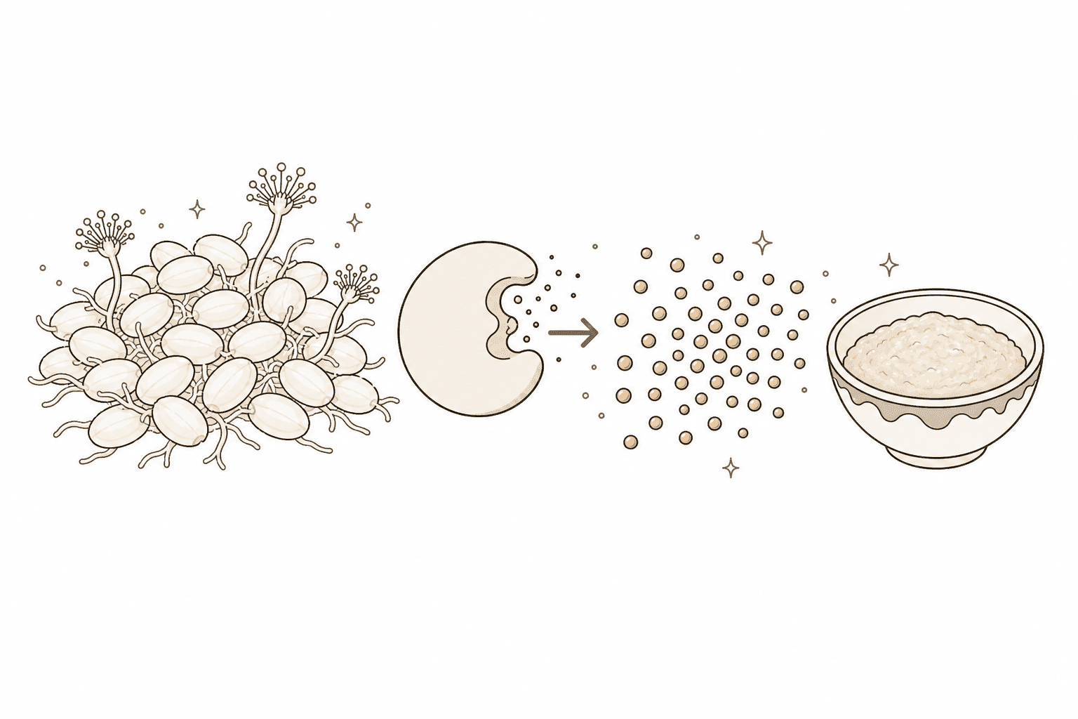 Illustration of Amylase Activity