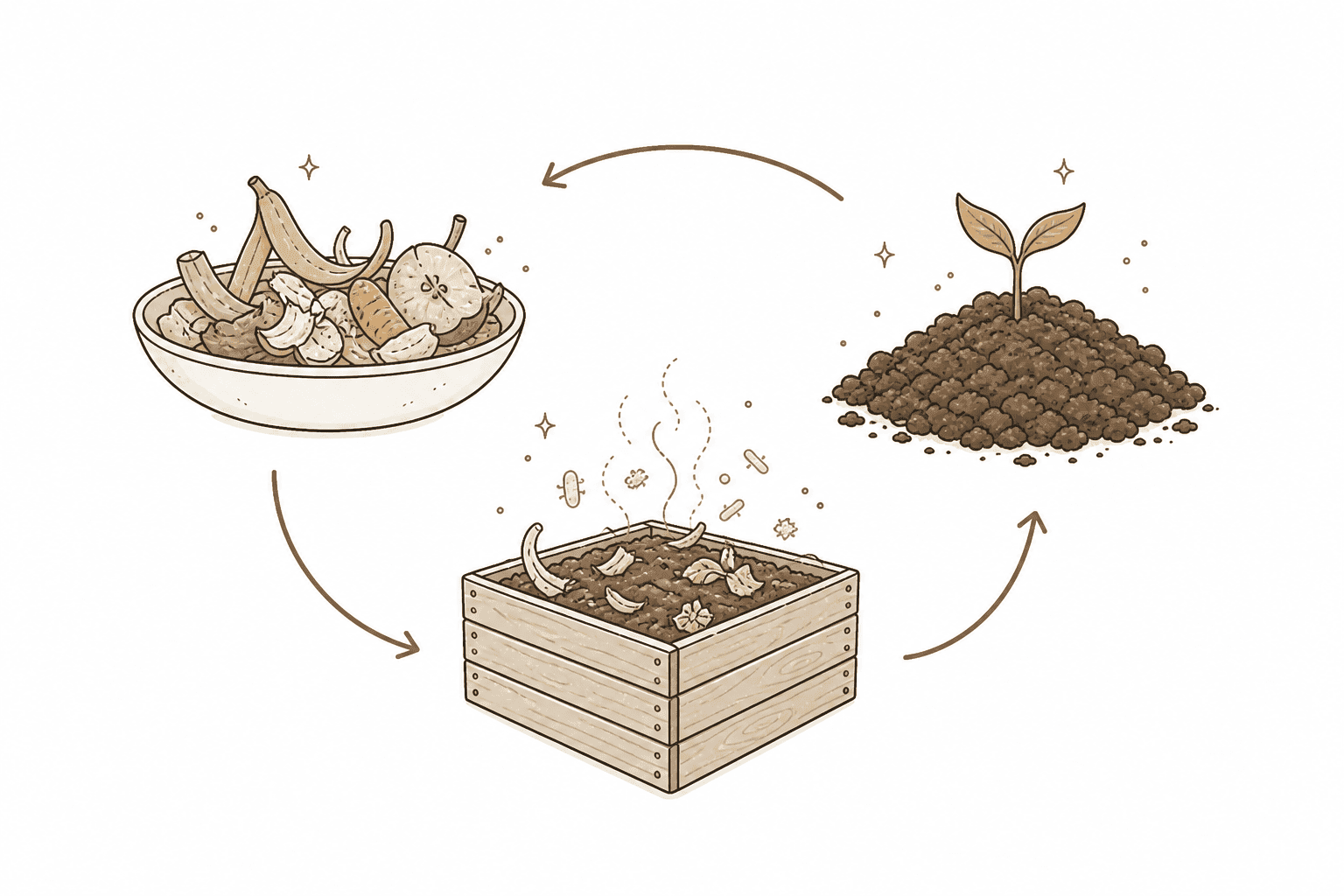 Illustration of Compost