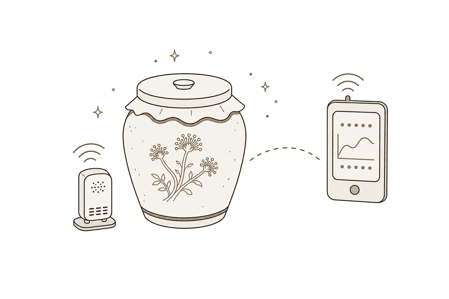 Illustration of IoT Monitoring