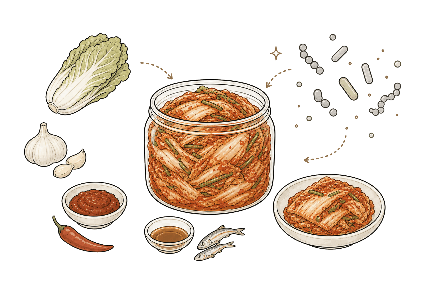 Illustration of Kimchi