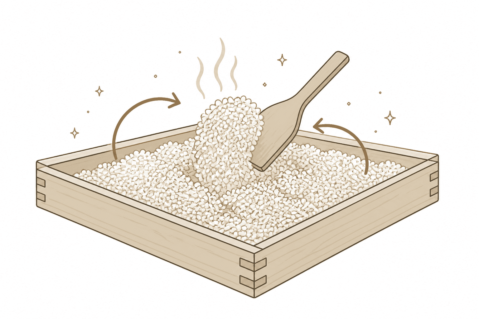 Illustration of Kiri-kaeshi (First turning)