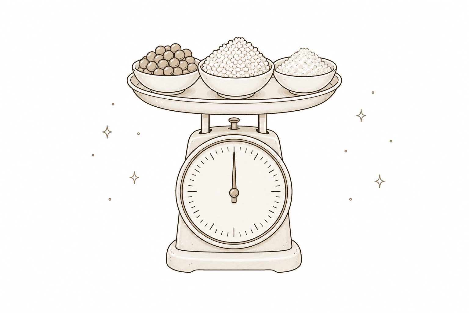 Illustration of Measuring / Weighing