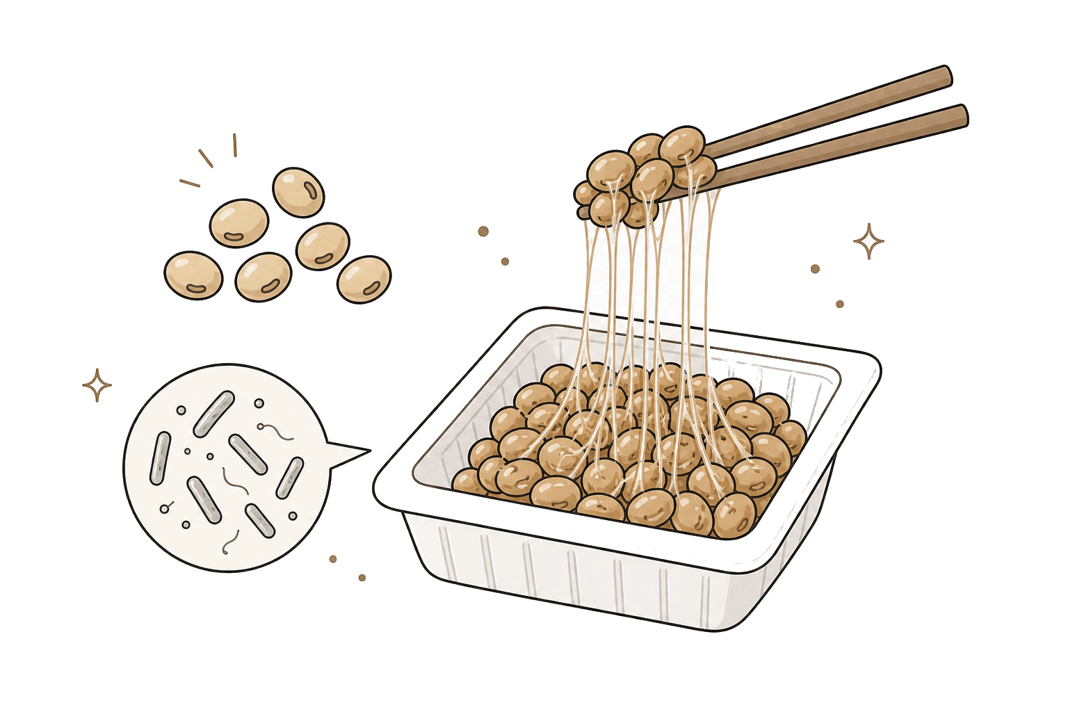 Illustration of Natto