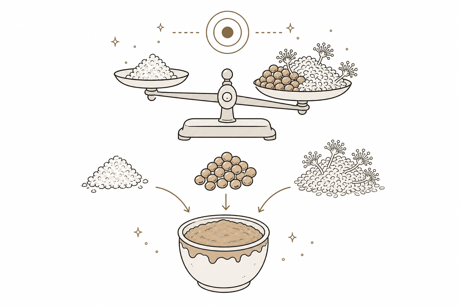 Illustration of Salt Content Design