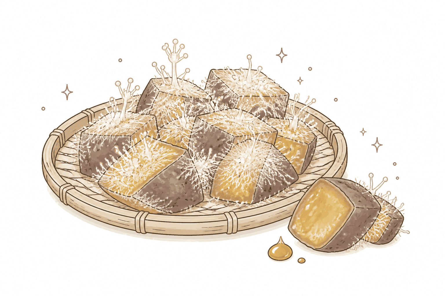 Illustration of Sweet Potato Koji