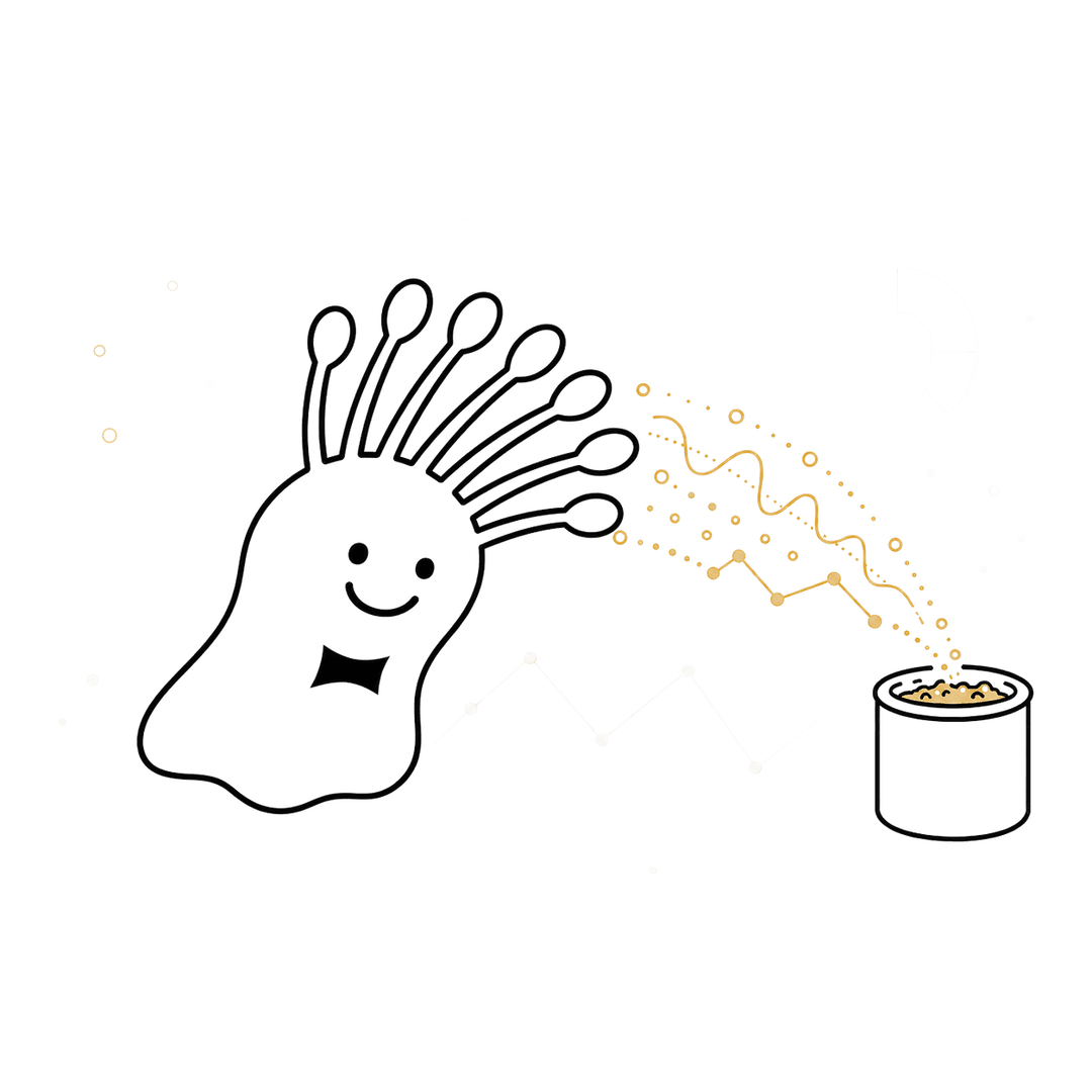 Hakkoh-chan connecting data and the senses